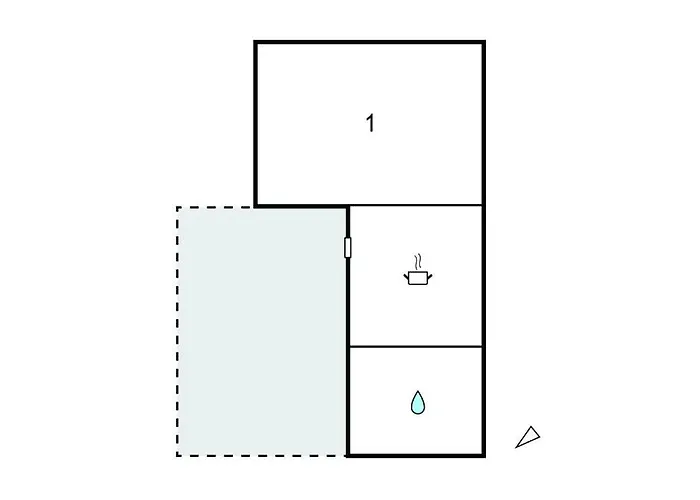 Appartamento 1 Bedroom Cozy In *